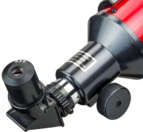 Vista 4 de Carson Telescopio refractor planeta rojo 50-3.937x3.543 in para astronomía (RP-400)