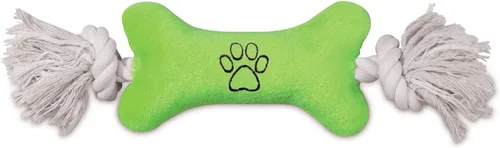 Vista 6 de Zanies Juguetes para perros Tiny Tugger, azul, 7 pulgadas