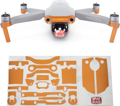 Vista 11 de Funda compatible con DJI Mavic Air 2 Color de acento A (Airforce Silver)