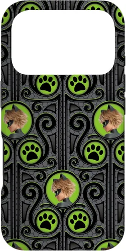 Vista 29 de Funda para iPhone 12/12 Pro Miraculous Ladybug y Cat Noir The Movie CN Print Case