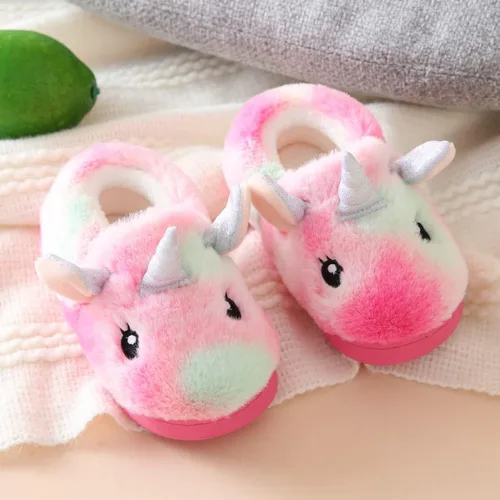 Vista 5 de Pantuflas peludas para niñas y niños pequeños