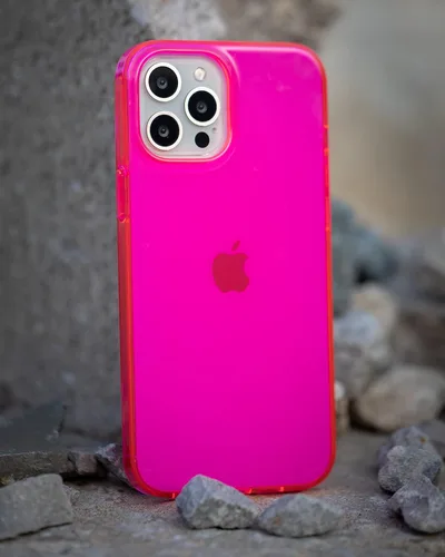 Vista 9 de FELONY CASE - Funda protectora transparente para iPhone 12/iPhone 12 Pro, TPU y policarbonato que absorbe los golpes - A prueba de grietas con un