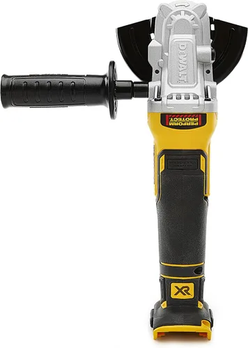 Vista 6 de DEWALT Amoladora angular 20V MAX* XR con freno, 5 pulgadas, interruptor de paleta de cabeza plana, solo herramienta (DCG413FB)