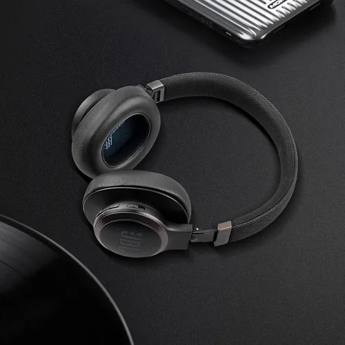 Vista 7 de Almohadillas de repuesto para auriculares JBL Live 650/660BTNC E65BTNC, almohadillas para los oídos con espuma viscoelástica con cancelación de ruido