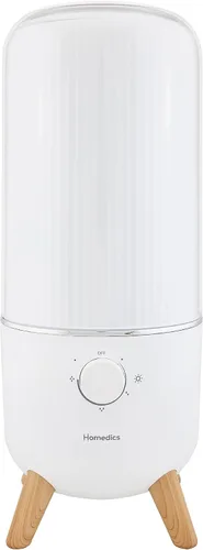 Vista 8 de Homedics - Humidificador ultrasónico, para dormitorios y oficinas en casa, tanque de 0.97 galones, tiempo de funcionamiento de 45 horas, vapor frío