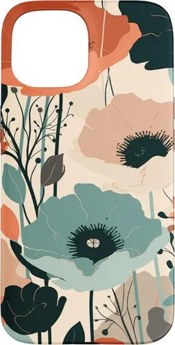 Vista 6 de Minimal Poppy Boho Flower Cute Aesthetic Case for iPhone 17