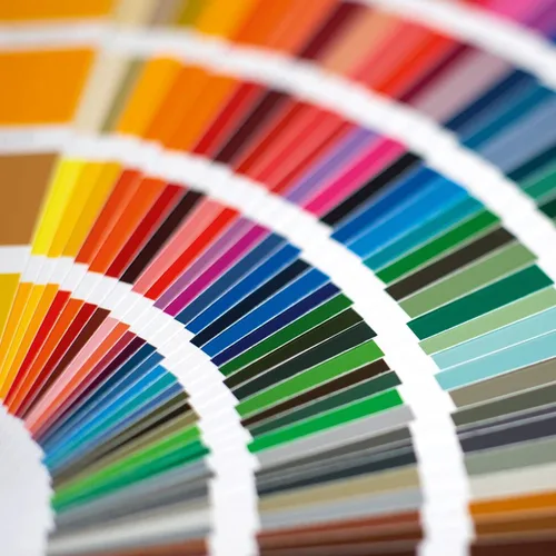 Vista 2 de RAL Tabla de colores K7, 215 colores, brillante, 8 idiomas