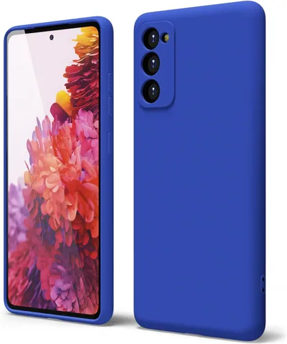 Vista 454 de oakxco Funda para teléfono Samsung Galaxy S8 de silicona líquida, delgada y fina de gel de goma suave TPU cubierta protectora simple llana