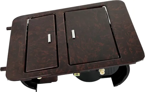 Vista 7 de Soporte para tazas compatible con Chevy Silverado/GMC Sierra 2009-2014 Reemplazo para consola central de grano de madera 23164631 compatible