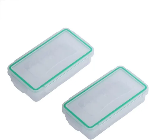 Vista 5 de Caja de almacenamiento de batería 18650, soporte de batería de plástico, soporte de batería impermeable, caja de almacenamiento, protector