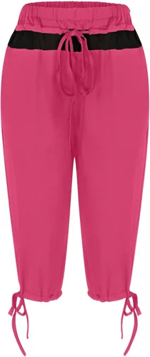 Vista 66 de Pantalones capri para mujer, estilo casual, de verano, elásticos, de cintura alta, pantalones de yoga, ajuste atlético, pantalones deportivos