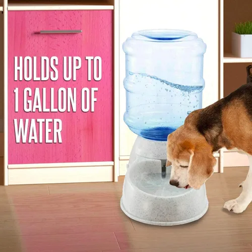 Vista 3 de Zento Deals Alimentador automático autodispensable para mascotas, recipiente de almacenamiento para reponer alimentos de calidad premium, gravedad
