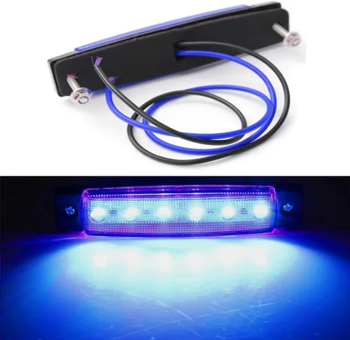Vista 6 de Shangyuan Luces marinas: 6 luces interiores LED impermeables para yate, barco de pesca, kayak y más, 12 V