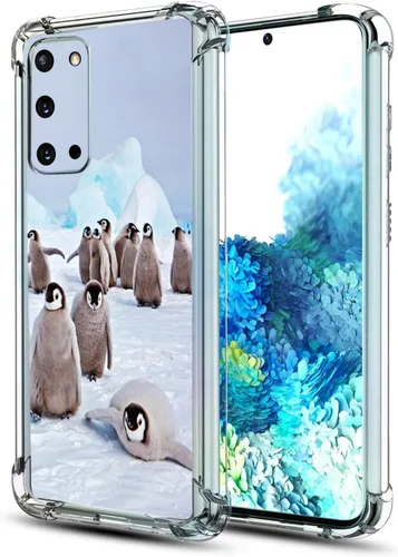 Vista 18 de Funda para Galaxy S20 FE 5G, protección contra caídas de flores de mariposa azul, a prueba de golpes, carcasa protectora de cuerpo completo