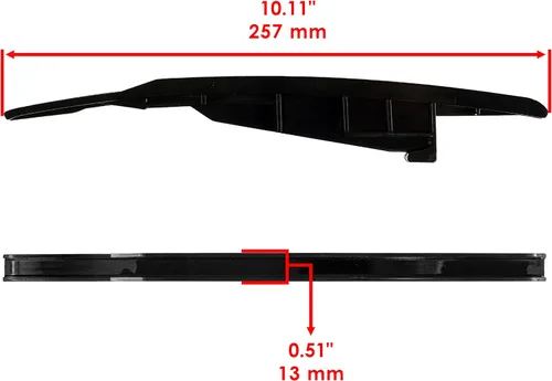 Vista 2 de Caltric 2 guías de cadena de levas compatibles con Can-am Maverick Trail 1000 T Base DPS rotax 2020-2021