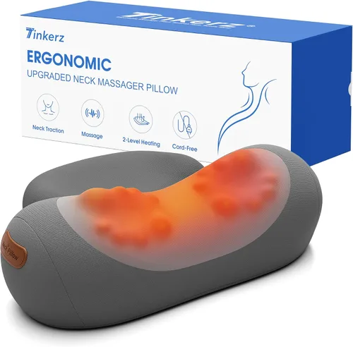 Vista 9 de Almohada masajeadora de cuello Shiatsu con masaje, calor y tracción Avena