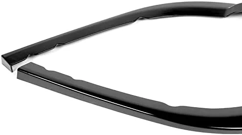 Vista 3 de EPARTS - Juego de 3 piezas de alerón de parachoques delantero estilo CS para barbilla, protector compatible con Subaru Impreza WRX 2008-2010