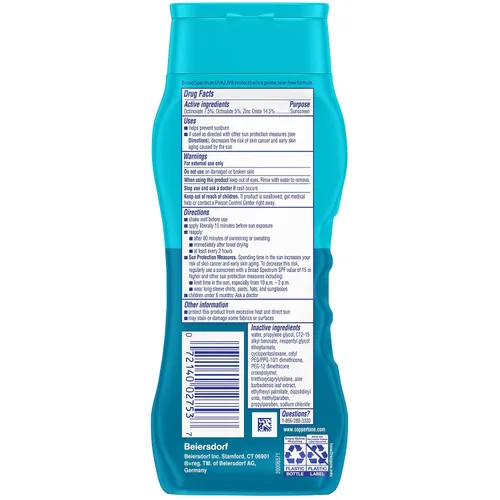 Vista 10 de Coppertone Kids SPF 50 Loción de protección solar sin lágrimas, resistente al agua, 8 onzas líquidas