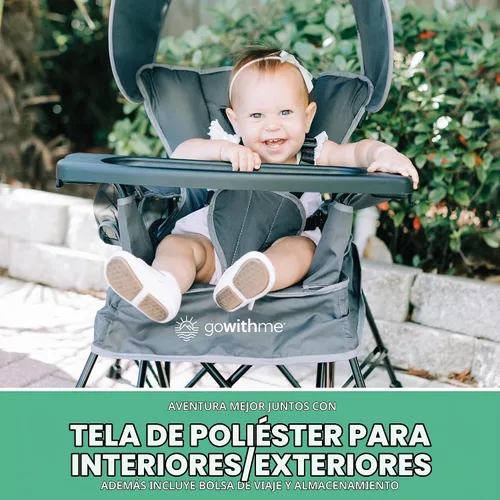 Vista 5 de Baby Delight Silla portátil Go with Me Jubilee Deluxe Interior y exterior