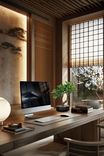 Vista 7 de Árbol Bonsái Artificial, Pequeño Árbol Bonsái de Laurel de Bahía de 13" Árbol Bonsái de Interior Planta Falsa en Maceta Planta Decorativa Falsa