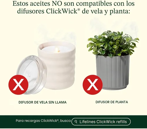 Vista 2 de Lifelines - Mezclas de aceites esenciales, set de descubrimiento de 5 paquetes - Aceites esenciales mezclados con bomba de precisión para difusores