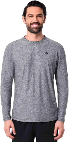 Vista 7 de Coolibar Camiseta de manga larga con protección solar UPF 50+ para hombre