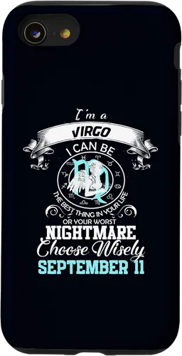 Vista 18 de Virgo Zodiac Sign Astrology Horoscope September 11 Birthday Case for iPhone 17