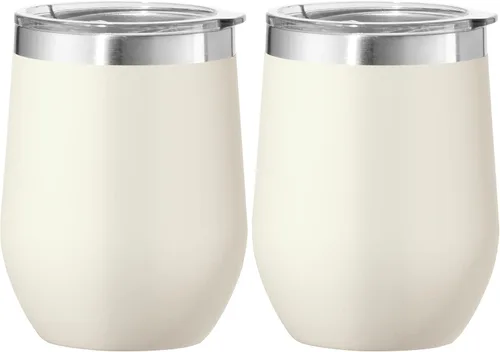 Vista 9 de Oggi Cheers 8145.3 - Vaso de vino con aislamiento, 12 onzas, color negro