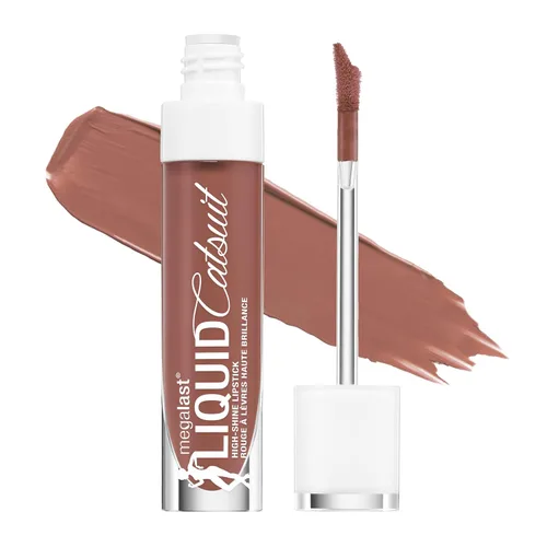 Vista 19 de wet n wild Mega Last Catsuit High-Shine Liquid Lipstick Red Bad Girl's Club