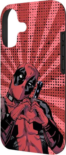 Vista 2 de Marvel Deadpool - Carcasa para iPhone 17, diseño de manos de cómic