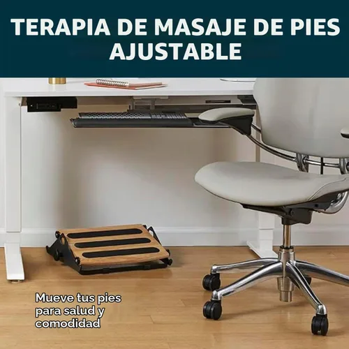 Vista 7 de Humanscale FM 300 Foot Machine Reposapiés (natural)
