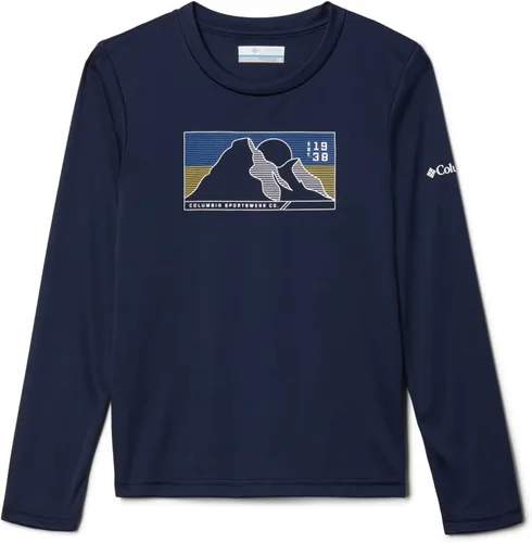 Vista 12 de Columbia Camiseta Grizzly Peak Ls Graphic para niño Negro Gema Berg