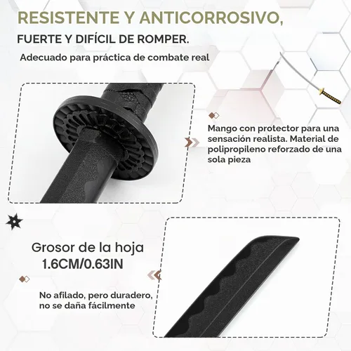 Vista 4 de Seenelling Soporte de entrenamiento de polipropileno con funda ABS Negro