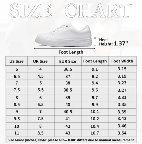 Vista 3 de Vepose Zapatillas de deporte clásicas de moda 8012 con cordones para mujer, zapatos cómodos y lindos