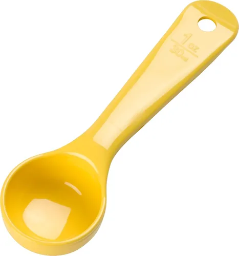 Vista 10 de Paquetes de cucharas de control de porciones con codificación cromática de mango corto Carlisle, Castaño Rojizo, 1