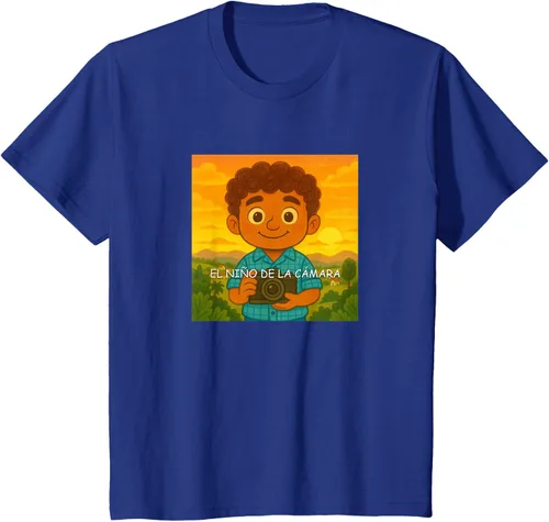 Vista 41 de Camiseta El Niño de la Cámara – Diseño Oficial del Cuento Ilustrado