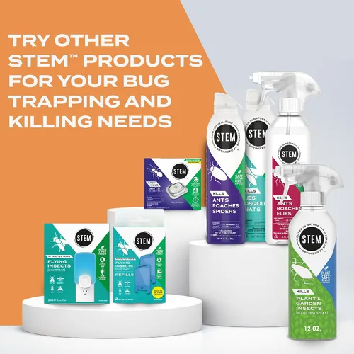 Vista 7 de Stem Mata avispas, avispones y chaquetas amarillas: Spray insecticida de ingredientes activos a base de plantas, insecticida botánico