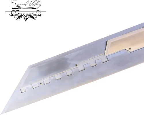 Vista 6 de Sword Valley Buster Sword - Cuchillo de acero Cloud Strife - 51.8 pulgadas/51.2 in - Combinación de hojas desmontables - Hoja de acero inoxidable
