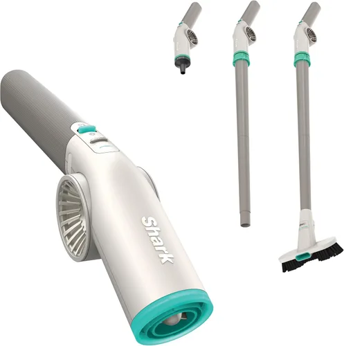 Vista 15 de Shark BlastBoss - Sistema de chorro de aire todo en uno con BlastBroom, boquilla de precisión, varita de extensión, limpieza en interiores y Carbón