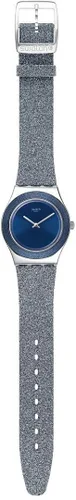 Vista 2 de Swatch Brillo azul Azul Reloj estándar