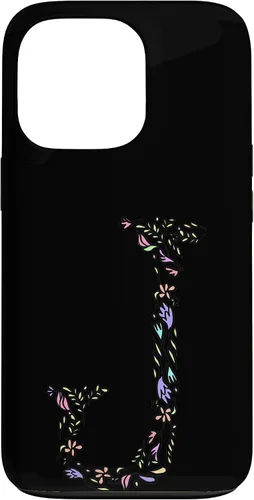 Vista 10 de Letter J Floral Monogram Vintage Initial Personalized Gift Case for iPhone 17