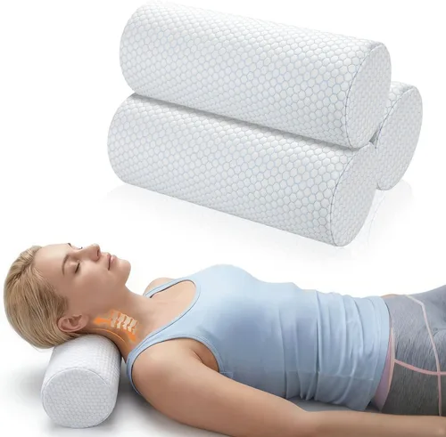 Vista 7 de Novabright Almohada cervical refrescante para el cuello para dormir espuma