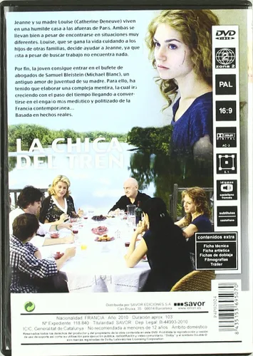 Vista 2 de La Chica Del Tren (Import Movie) (European Format - Zone 2) (2011) Emilie Dequenne Catherine Deneuve Mich
