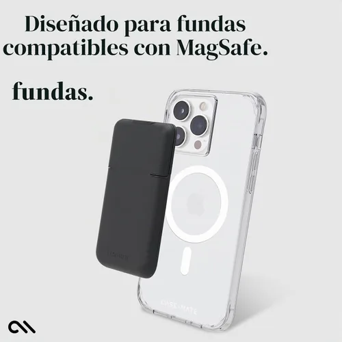 Vista 4 de Case-Mate Titular De La Tarjeta Magnética/Cartera Para IPhone Con Cierre