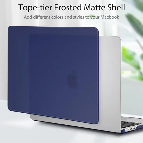 Vista 6 de Funda rígida de plástico compatible con MacBook Air de 15 pulgadas M3 A3114 M2 A2941 Releae 2024 2023, funda rígida de plástico con cubierta