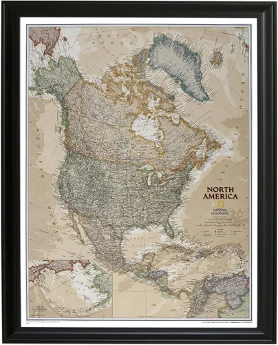 Vista 18 de Push Pin Travel Maps Pósteres e impresiones personalizables – Gris granero – Mapa de pines enmarcado personalizado, llega listo para colgar con 150