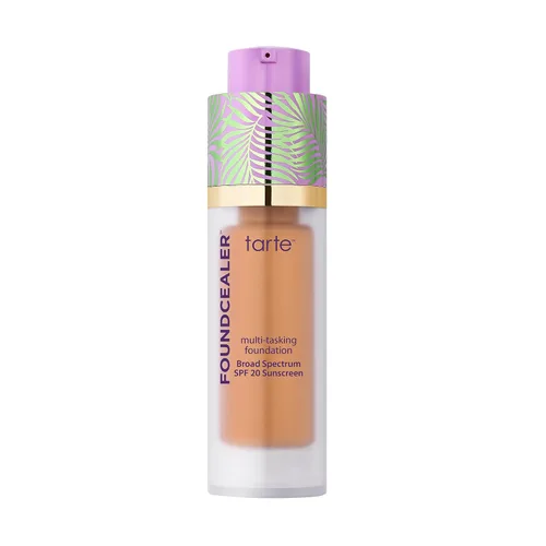 Vista 10 de tarte Babassu Foundcealer Base Dewy - Protector solar SPF 20 de amplio espectro, base y corrector en 1 con SPF, maquillaje vegano para el cuidado
