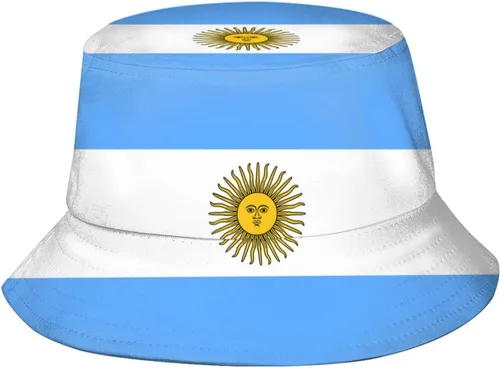Vista 9 de KiuLoam Sombreros de pescador unisex con bandera, sombreros de pescador plegables para exteriores, verano, viajes, senderismo, playa, gorras