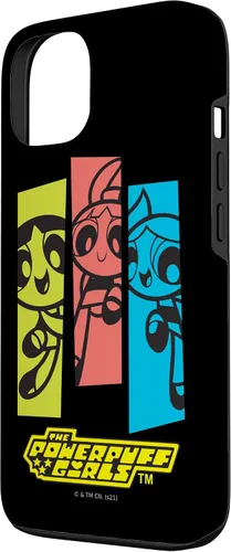 Vista 2 de Funda para iPhone 13 Powerpuff Girls Three Power Puffs