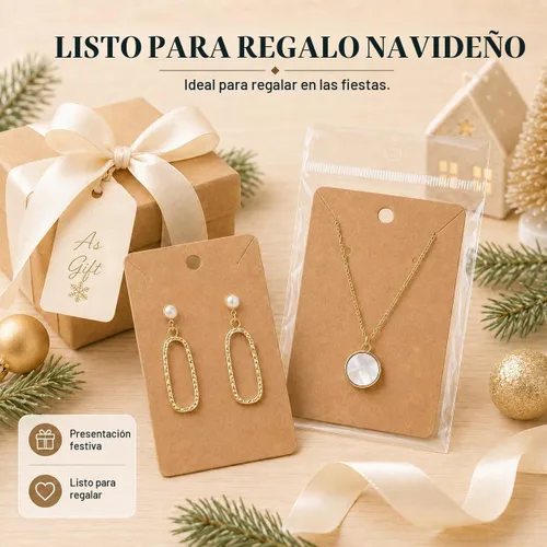 Vista 4 de ovsor Funciona muy bien con tarjetas de exhibición de aretes: tarjetas de aretes bien hechas de 3.5 x 2.4 pulgadas con buena calidad de papel
